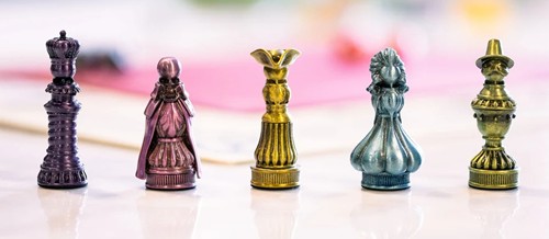 WGG006 Molly House Board Game: Metal Pawns published by Wehrlegig Games