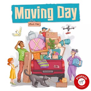 WIE672491 Moving Day Card Game published by Piatnik