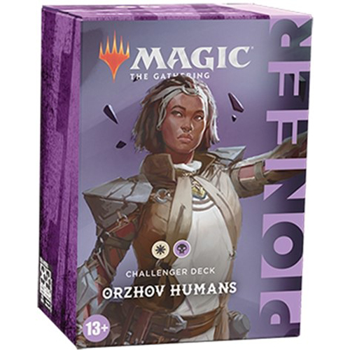 WTCC9989S4 MTG Pioneer Challenger 2022 Orzhov Humans Deck published by Wizards of the Coast
