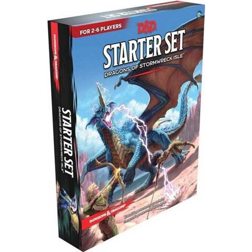 WTCD0995 Dungeons And Dragons RPG: Dragons Of Stormwreck Isle Starter Set published by Wizards of the Coast