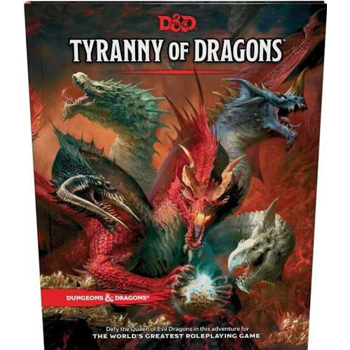 WTCD1286 Dungeons And Dragons RPG: Tyranny Of Dragons published by Wizards of the Coast