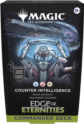 MTG Edge Of Eternities Counter Intelligence Commander Deck