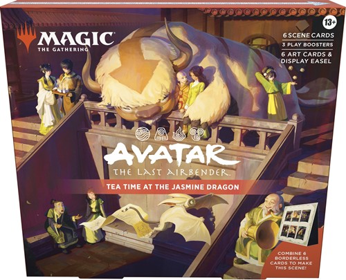 WTCD45890000S1 MTG Avatar: Tea Time At The Jasmine Dragon Scene Box published by Wizards of the Coast