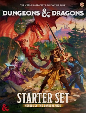 2!WTCD4705 Dungeons And Dragons RPG: Heroes Of The Borderlands Starter Set published by Wizards of the Coast