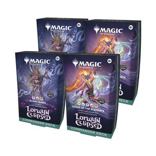 WTCD50750001 MTG Lorwyn Eclipsed Commander Deck Display published by Wizards of the Coast