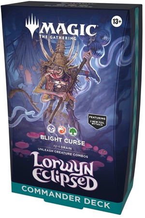 2!WTCD50750001S1 MTG Lorwyn Eclipsed Blight Curse Commander Deck published by Wizards of the Coast