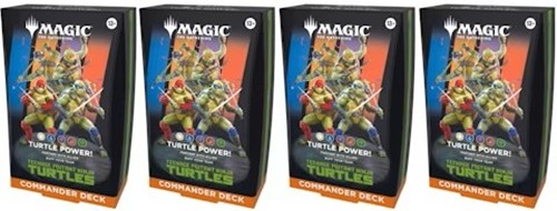 WTCD51690001 MTG: Teenage Mutant Ninja Turtles Commander Deck Display published by Wizards of the Coast