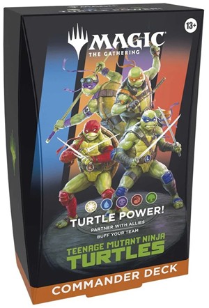 WTCD51690001S1 MTG: Teenage Mutant Ninja Turtles Commander Deck published by Wizards of the Coast