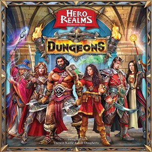 2!WWGHR530 Hero Realms Card Game: Dungeons published by Wise Wizard Games