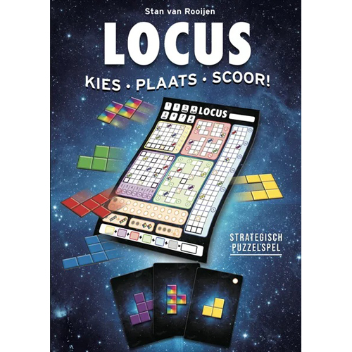 WWGLCS001 Locus Card Game published by Wise Wizard Games