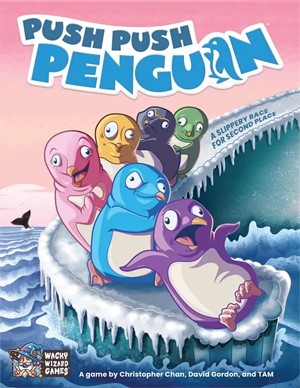 WWGPPP001 Push Push Penguin Board Game published by Wise Wizard Games