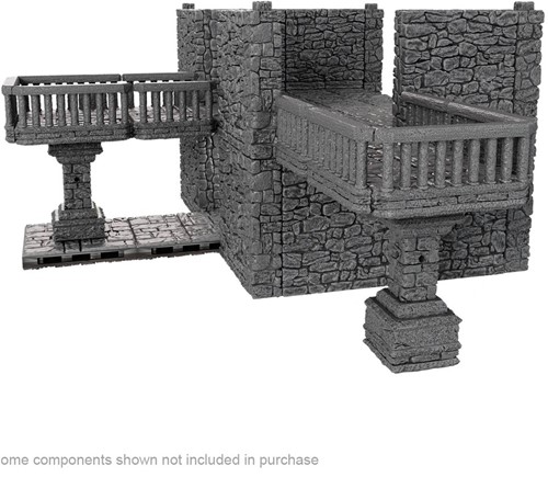 WZK16556 WarLock Tiles System: Dungeon Upper Levels Expansion published by WizKids Games