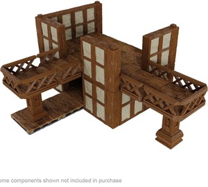 2!WZK16557 WarLock Tiles System: Town And Village Upper Levels Expansion published by WizKids Games