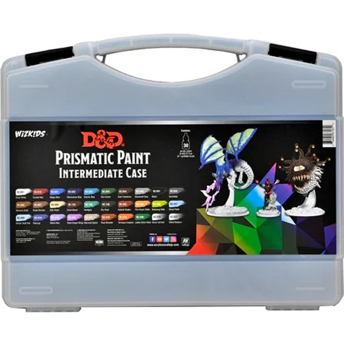 WZK67161 Dungeons And Dragons: Prismatic Paint Intermediate Starter Case published by WizKids Games