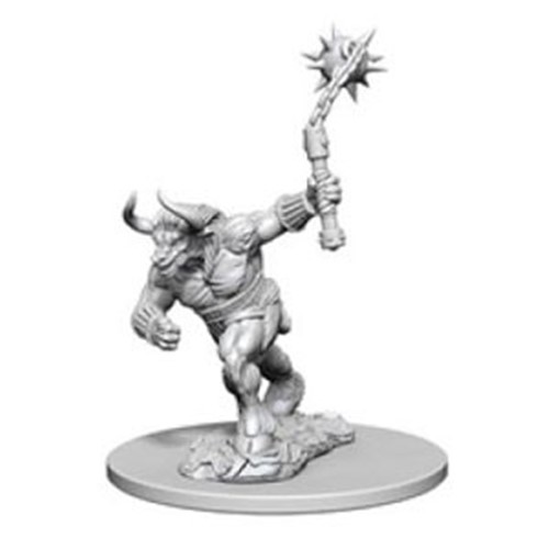 WZK72577S Dungeons And Dragons Nolzur's Marvelous Unpainted Minis: Minotaur Beast published by WizKids Games