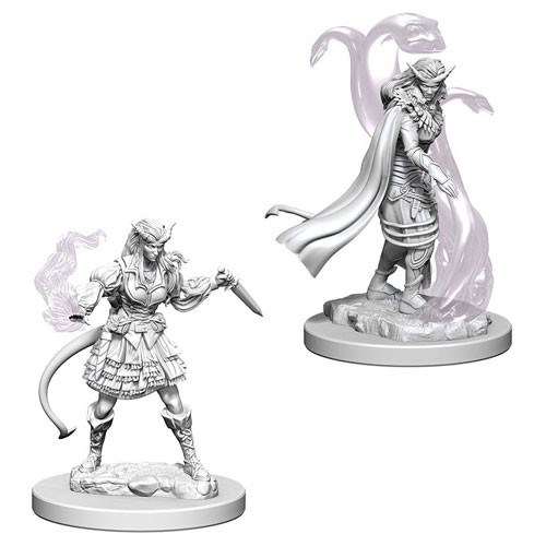 Dungeons And Dragons Nolzur's Marvelous Unpainted Minis: Tiefling Female Sorcerer