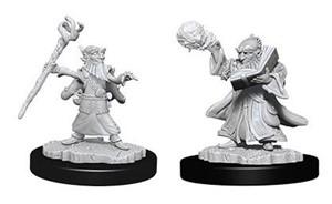 WZK73382S Dungeons And Dragons Nolzur's Marvelous Unpainted Minis: Gnome Male Wizard published by WizKids Games