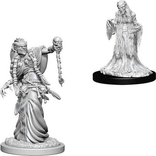 Dungeons And Dragons Nolzur's Marvelous Unpainted Minis: Green Hag And Night Hag