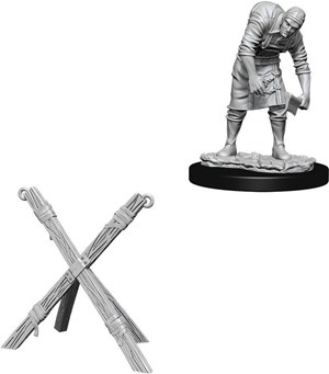 2!WZK73424S Pathfinder Deep Cuts Unpainted Miniatures: Assistant And Torture Cross published by WizKids Games