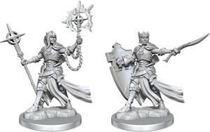 WZK75080 Dungeons And Dragons Frameworks: Elf Paladin Female published by WizKids Games