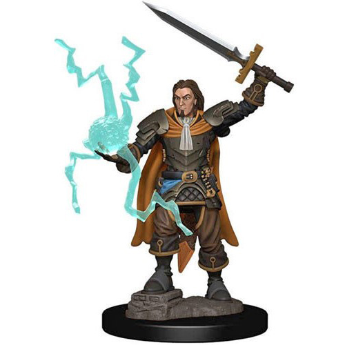 WZK77504S Pathfinder Deep Cuts Painted Miniatures: Human Cleric Male published by WizKids Games