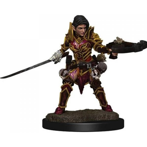 WZK77506S Pathfinder Deep Cuts Painted Miniatures: Half-Elf Ranger Female published by WizKids Games