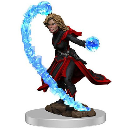 WZK77513S Pathfinder Deep Cuts Painted Miniatures: Female Human Wizard published by WizKids Games