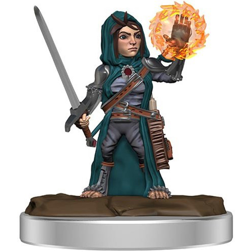 Pathfinder Deep Cuts Painted Miniatures: Female Halfling Cleric