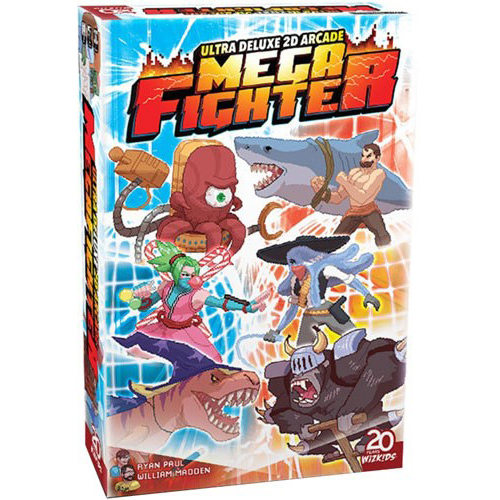 WZK87503 Ultra Deluxe 2D Arcade Mega Fighter Card Game published by WizKids Games
