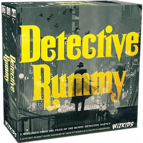 WZK87513 Detective Rummy Card Game published by WizKids Games