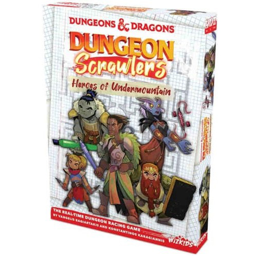 WZK87529 Dungeons And Dragons: Dungeon Scrawlers - Heroes Of Undermountain published by WizKids Games