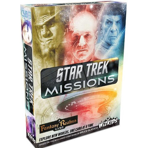 WZK87531 Star Trek Missions Card Game published by WizKids Games