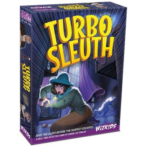 WZK87534 Turbo Sleuth Card Game published by WizKids Games