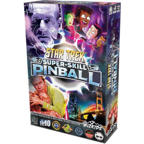 WZK87538 Super-Skill Pinball: 4-Cade Board Game Star Trek Edition published by WizKids Games