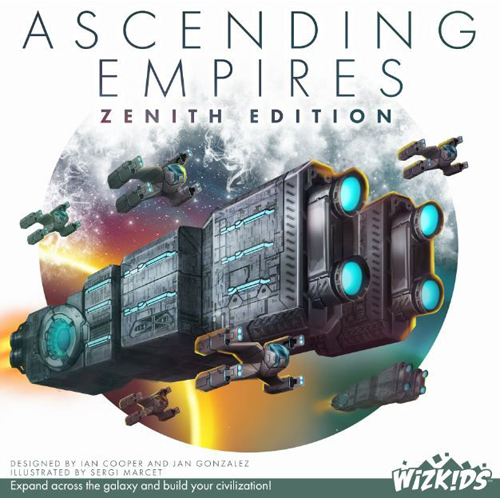 WZK87571 Ascending Empires Board Game: Zenith Edition (Remove) published by WizKids Games