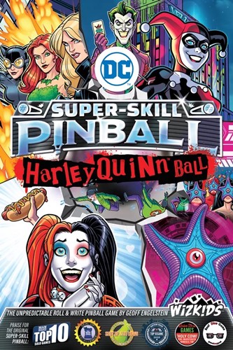 Super-Skill Pinball Board Game: DC Harley Quinn Ball