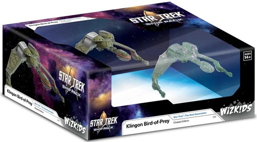 WZK87644 Star Trek: Into The Unknown - Klingon Bird-Of-Prey Cloaked published by WizKids Games