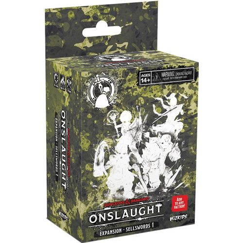 WZK89707 Dungeons And Dragons Onslaught: Sellswords 1 Expansion published by WizKids Games