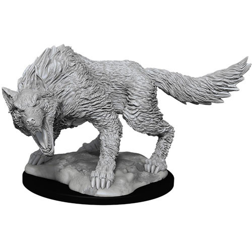 WZK90030S Dungeons And Dragons Nolzur's Marvelous Unpainted Minis: Winter Wolf published by WizKids Games