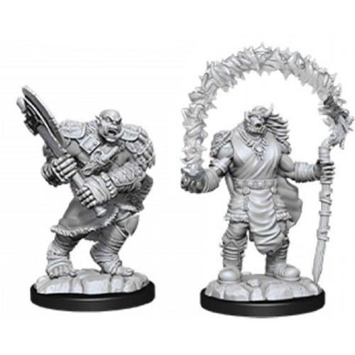 WZK90062S Dungeons And Dragons Nolzur's Marvelous Unpainted Minis: Orc Adventurers published by WizKids Games