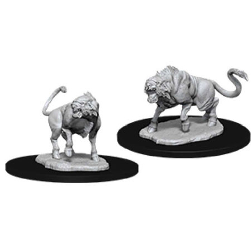 WZK90067S Dungeons And Dragons Nolzur's Marvelous Unpainted Minis: Leucrotta published by WizKids Games