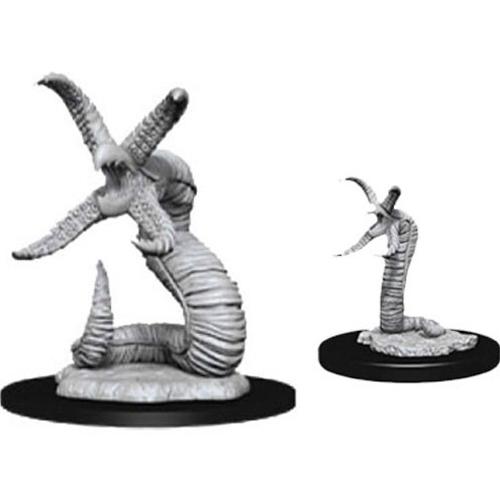 WZK90068S Dungeons And Dragons Nolzur's Marvelous Unpainted Minis: Grick And Grick Alpha published by WizKids Games