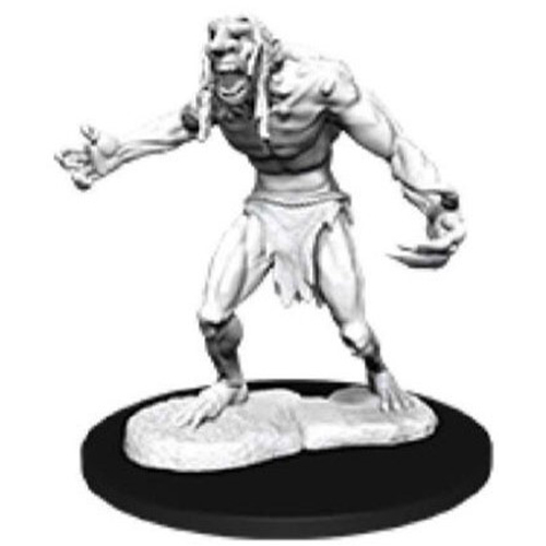 WZK90081S Dungeons And Dragons Nolzur's Marvelous Unpainted Minis: Raging Troll published by WizKids Games
