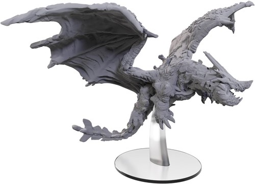WZK90104 Pathfinder Deep Cuts Unpainted Miniatures: Adult Adamantine Dragon published by WizKids Games