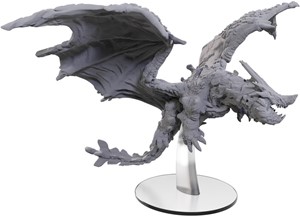 WZK90104 Pathfinder Deep Cuts Unpainted Miniatures: Adult Adamantine Dragon published by WizKids Games