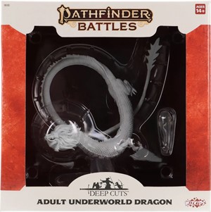 WZK90105 Pathfinder Deep Cuts Unpainted Miniatures: Adult Underworld Dragon published by WizKids Games