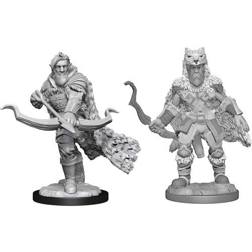 WZK90227S Dungeons And Dragons Nolzur's Marvelous Unpainted Minis: Firbolg Ranger Male published by WizKids Games