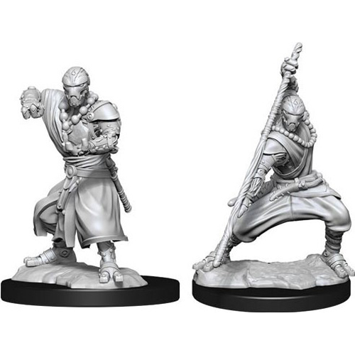 WZK90234S Dungeons And Dragons Nolzur's Marvelous Unpainted Minis: Warforged Monk published by WizKids Games