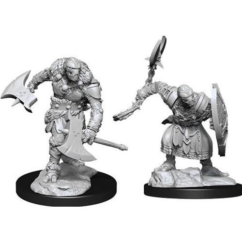 WZK90235S Dungeons And Dragons Nolzur's Marvelous Unpainted Minis: Warforged Barbarian published by WizKids Games