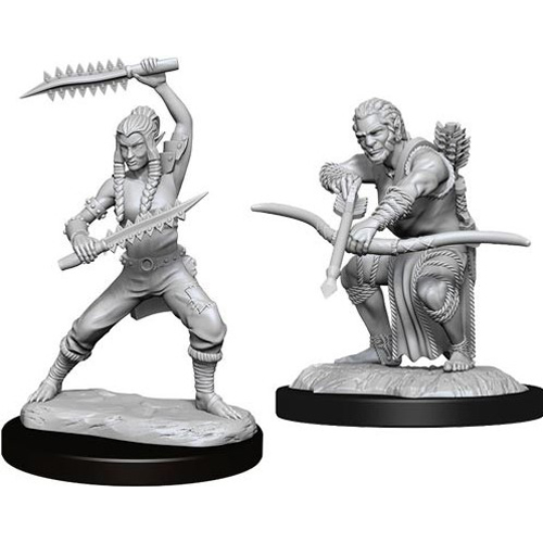 WZK90238S Dungeons And Dragons Nolzur's Marvelous Unpainted Minis: Wildhunt Shifter Ranger published by WizKids Games
